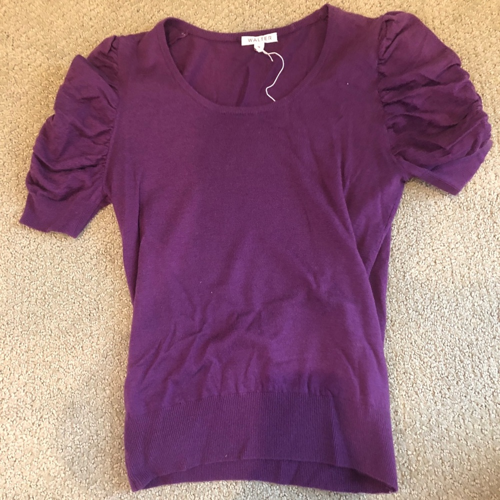 Walter purple top